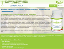 Tablet Screenshot of potenzmittel.maca-vital.com